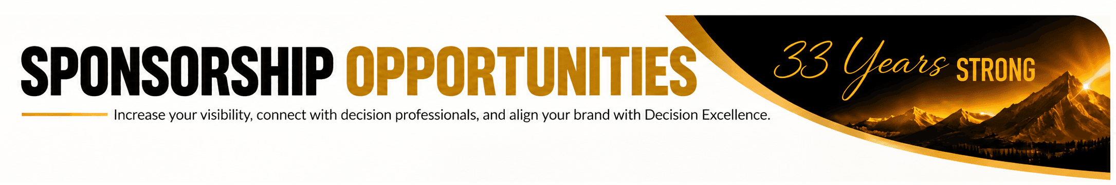 Sponsor Opportunitis