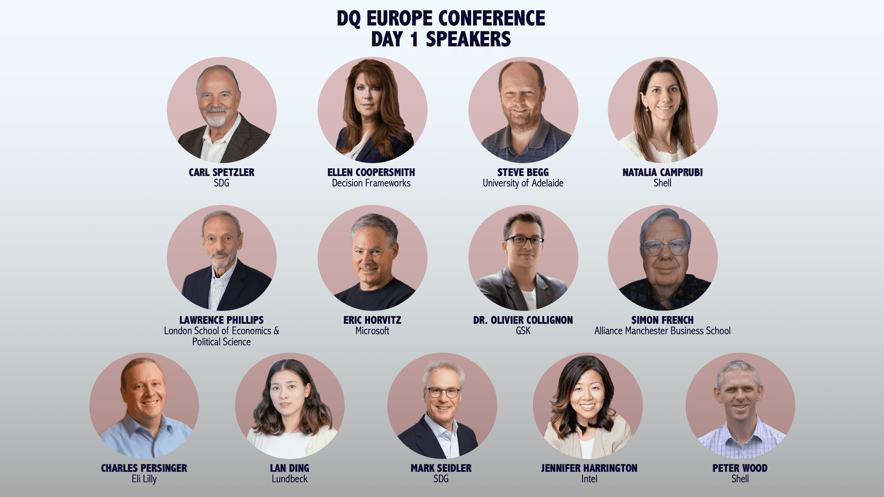 Day 1 Speakers